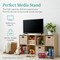 Best Choice Products 8-Cube Bookshelf, 13.5in Display Storage System, Organizer w/ Removable Back Panels